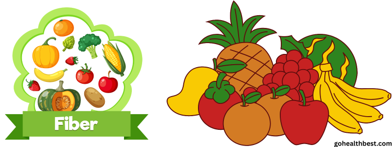 High fiber fruit