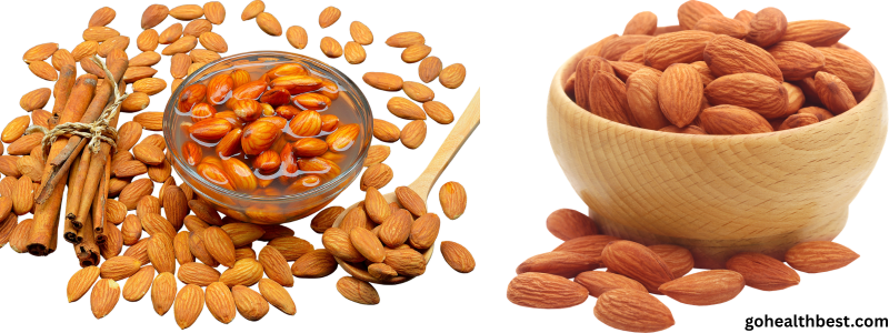 soaked almonds vs raw almonds