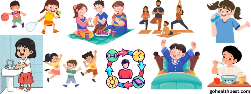 Types of Healthy Habits for Kids